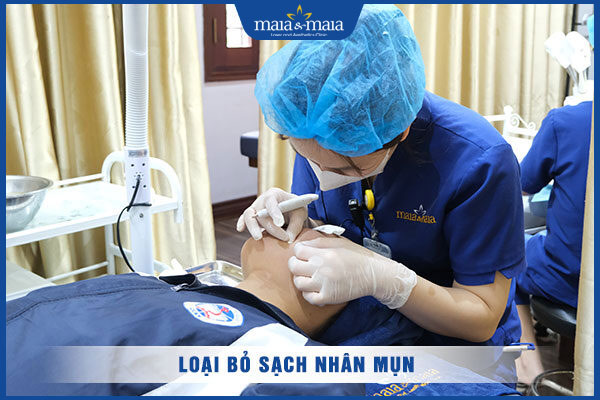 Hỗ trợ điều trị mụn trứng cá bằng công nghệ Laser Diot 3 làm sạch nhân mụn