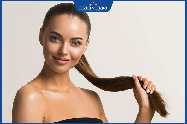 tóc bóng mượt