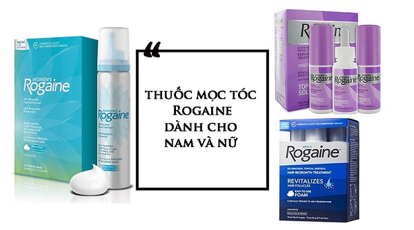 Điều trị rụng tóc bằng Rogaine có hiệu quả không? 5 Rogaine có rất nhiều phiên bản dành cho nam và nữ