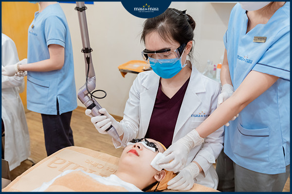 Sử dụng laser để cải thiện các vấn đề về da