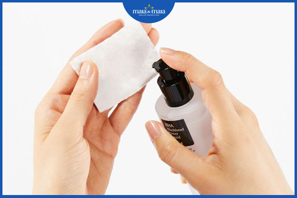 Làm thế nào để loại bỏ mụn đầu đen? 3 Sử dụng tẩy da chết hóa học để hỗ trợ loại bỏ mụn đầu đen