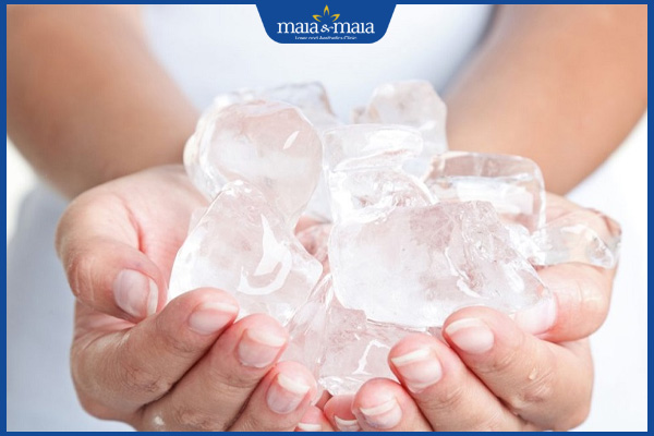 Mụn trứng cá bọc ở mũi: nguyên nhân, cách điều trị và phòng ngừa 4 chườm đá giảm sưng