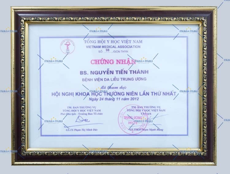 bang khen bac si thanh 6