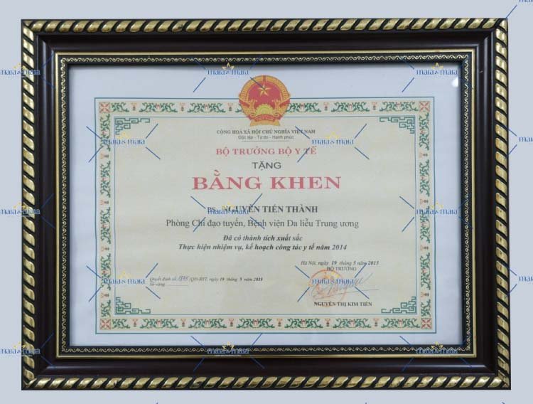 bang khen bac si thanh 7