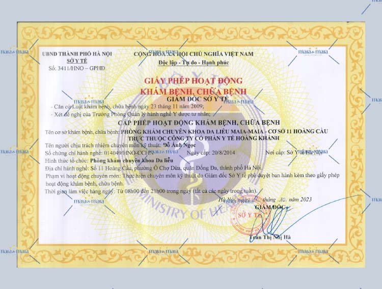 giay phep hoat dong phong kham maia 2