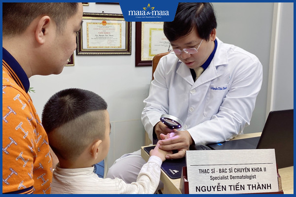 Cách chữa viêm da cơ địa hiệu quả, không lo tái phát 8 Điều trị viêm da cơ địa tại Phòng khám Da liễu Thẩm mỹ Maia&Maia