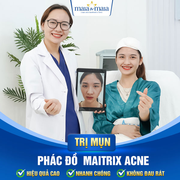 khách chữa mụn trứng cá thành công