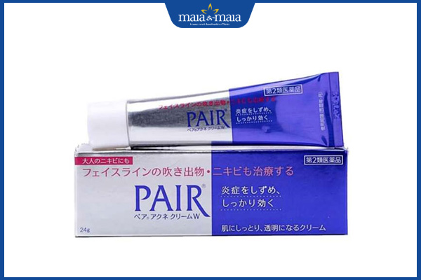Thuốc trị mụn trứng cá cho da nhờn có những loại nào? Phương pháp điều trị hiệu quả 4 Thuốc trị mụn trứng cá nhật bản pair