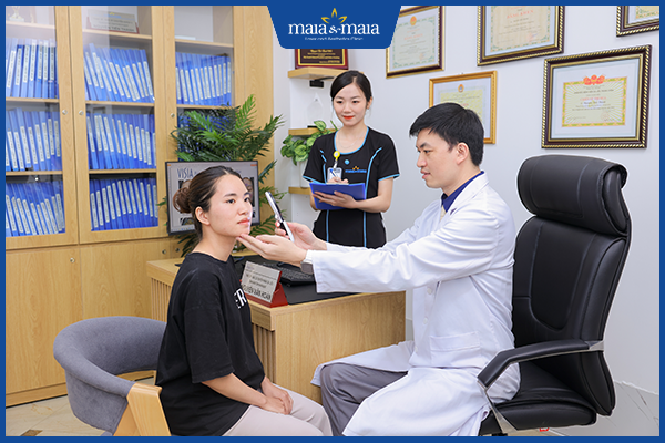 chẩn đoán mụn ẩn