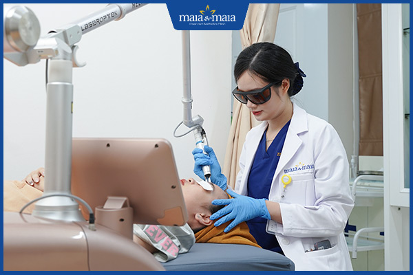 công nghệ trị mụn hiện đại