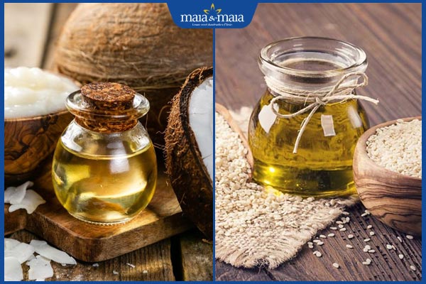 dầu oliu dầu dừa dầu mè