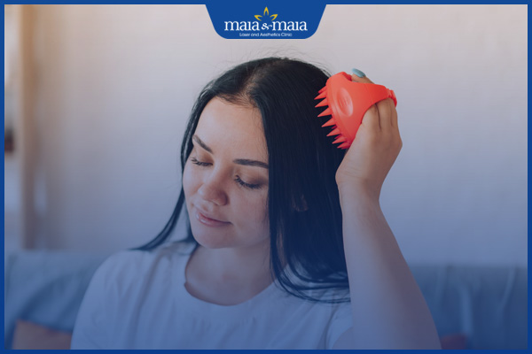 dụng cụ massage da đầu