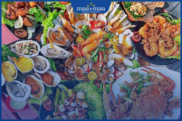 kiêng ăn hải sản