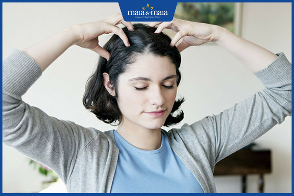 massage da đầu