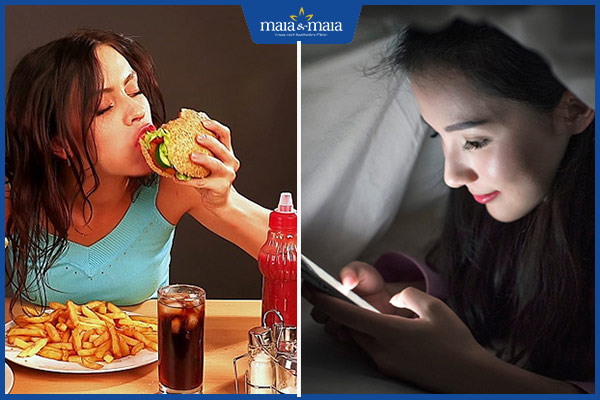 nguyên nhân gây mụn viêm đỏ má