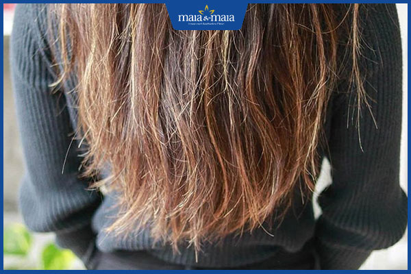 tóc khô tự nhiên