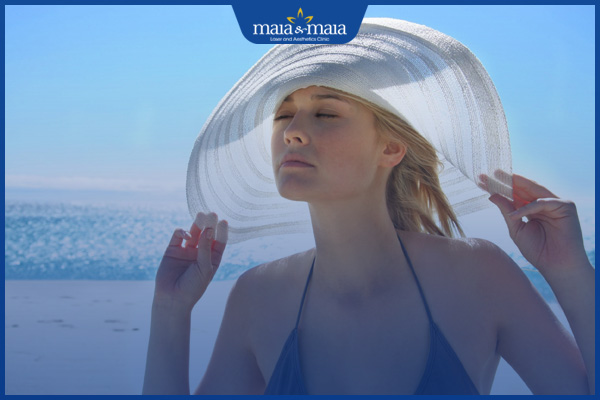 tránh tiếp xúc ánh nắng mặt trời