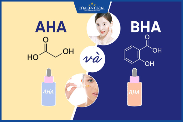 trị mụn ẩn bằng bha và aha
