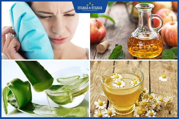 trị mụn nước ở mặt tại nhà