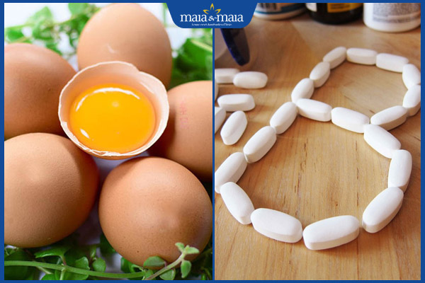 trứng gà vitamin b