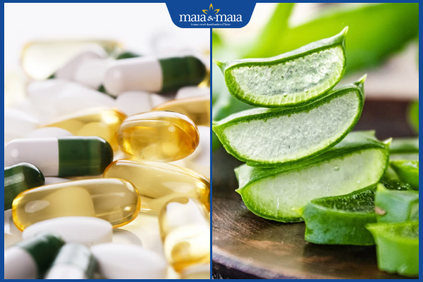 vitamin b và nha đam