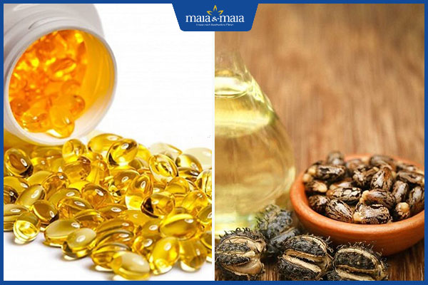 vitamin e thầu dầu