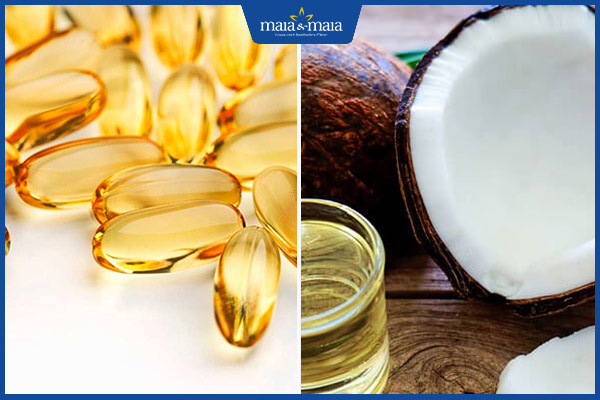 vitamin e và dầu dừa