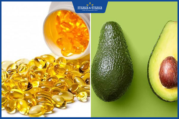 vitamin e và quả bơ