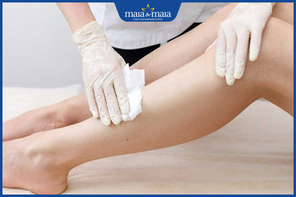 dùng kem tẩy lông chân
