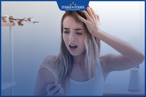tóc rụng sau khi làm tóc