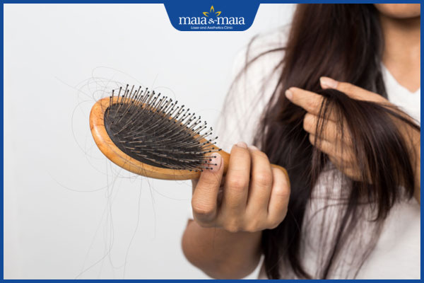 tóc rụng tuổi dậy thì