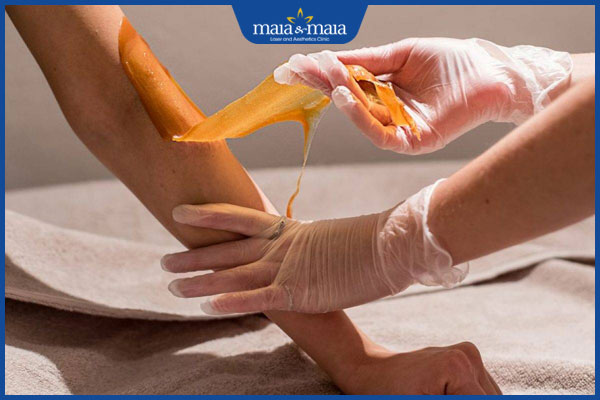 wax lông tay