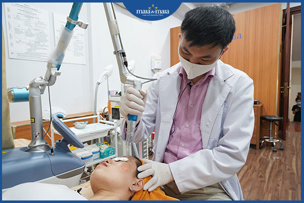 bắn laser trị nám
