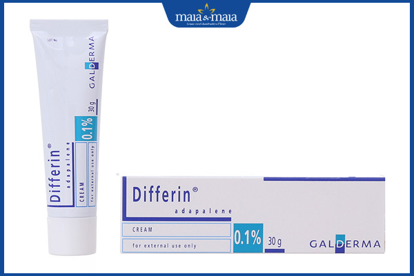 kem bôi trị mụn bọc Differin 0.1%