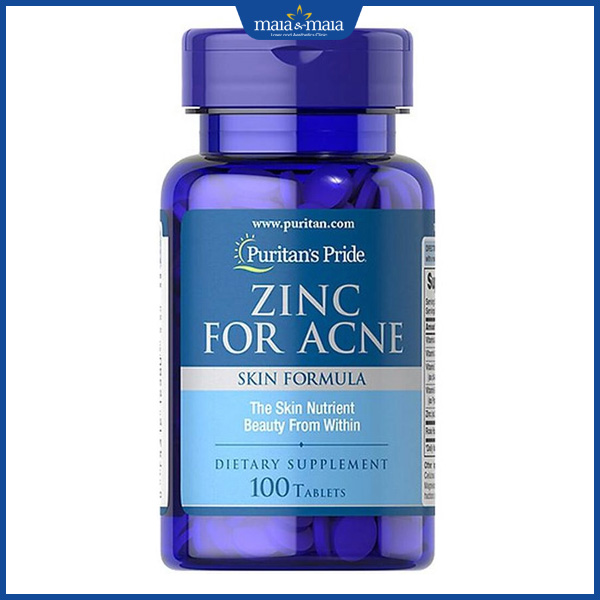 thuốc bổ sung kẽm trị mụn Zinc For Acne