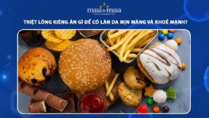 triệt lông kiêng ăn gì