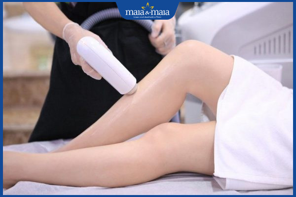 triệt lông ở spa