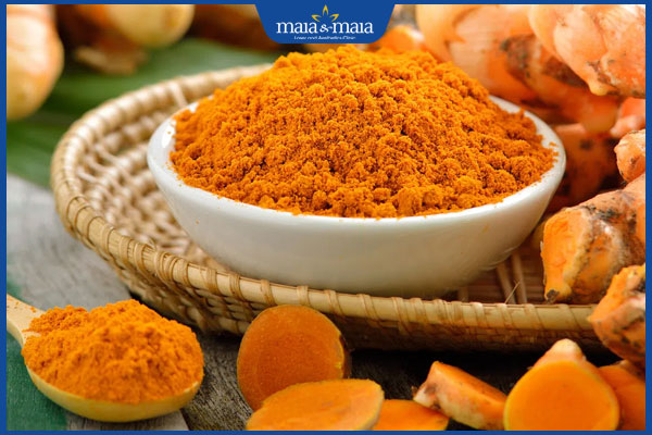 xoá tan đốm nám bằng nghệ tươi