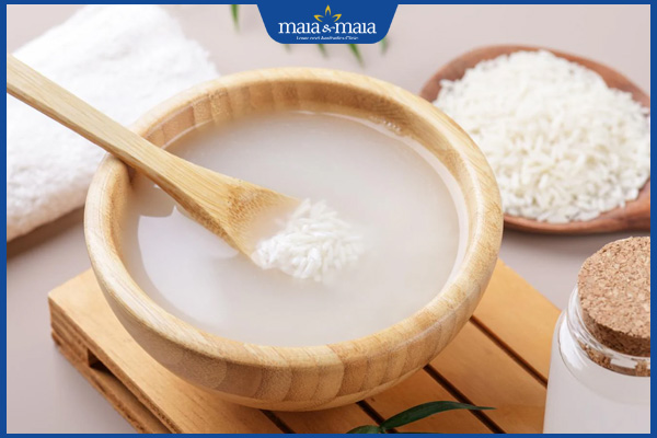 mặt nạ nước vo gạo trị nám