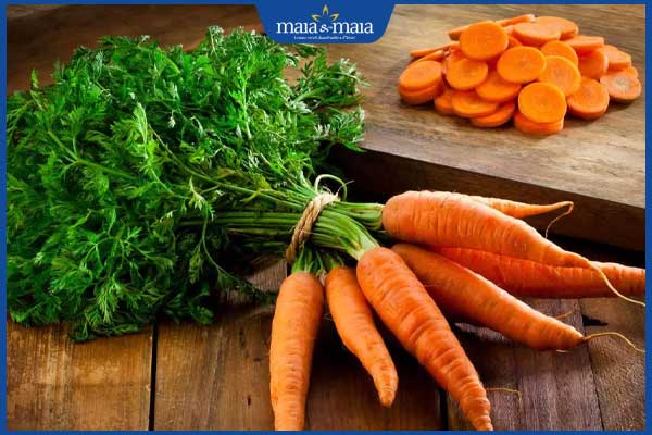 lợi ích trị nám từ cà rốt