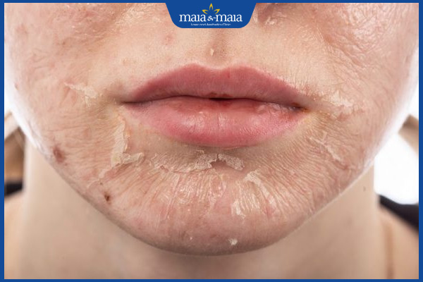 mức độ peel da