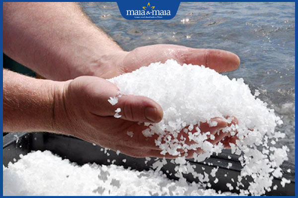 tác dụng trị nám da từ muối biển