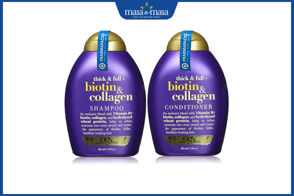 dầu gội OGX Biotin Collagen