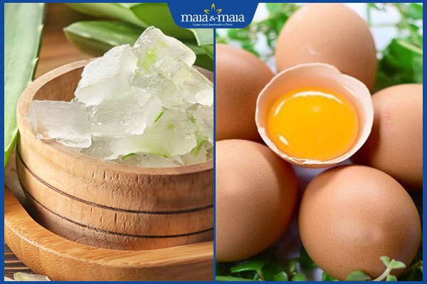 nha đam và trứng gà