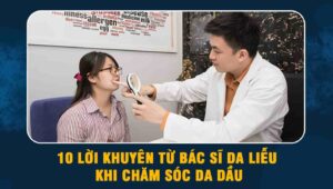 chăm sóc da dầu
