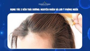rụng tóc 2 bên thái dương