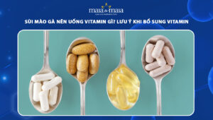 sùi mào gà nên uống vitamin gì