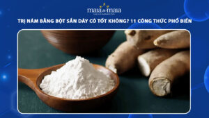 trị nám bằng bột sắn dây