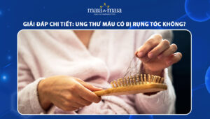 ung thư máu có bị rụng tóc không