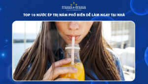 nước ép trị nám